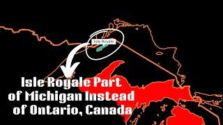 Reveals Suprising Why is Isle Royale Part of Michigan Instead of Ontario, Canada?