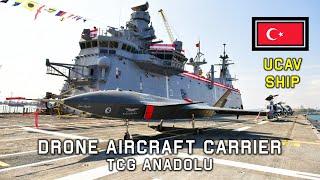 Meet The World's First Drone Aircraft Carrier: The TCG Anadolu