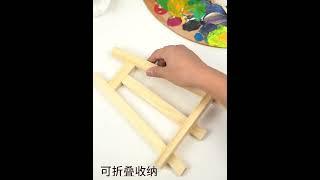 Mini sizer tripod table for children's painting mini canvas and sale folding stand #art #drawing