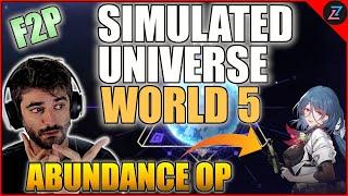 GUIDA SIMULATED UNIVERSE WORLD 5 con PERSONAGGI F2P ▶HONKAI: STAR RAIL