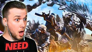 NEED!!  Monster Hunter Wilds 4th Trailer Reaction & Analysis | New Flagship Monster & Release Date!