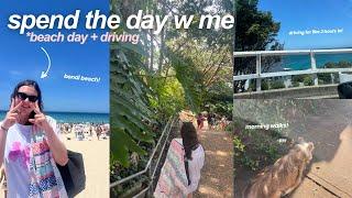 SPEND THE DAY WITH ME | 7am morning routine ( bondi beach, morning walks, car chats ) 