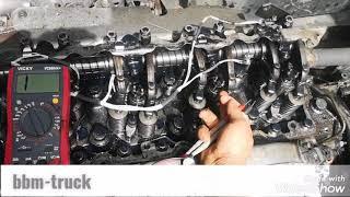 test bobinage injecteurs camion Renault truck premium 420dci engine code dci11c