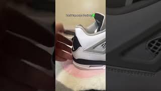 #DHgate DHGATE JORDAN 4 MILITARY BLACK UNBOXING & REVIEW #shorts #shoes