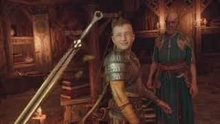 Odin Gifts Atreus A Sword (Ingrid) GOD OF WAR RAGNAROK PS5