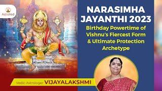 Narasimha Jayanthi (Narasimha’s Birthday) 2023 | AstroVed Astrologer Vijayalakshmi