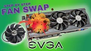 How to fix broken fans on EVGA XC3 Graphics Card in 10 mins