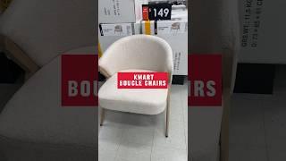 KMART Boucle Chairs #kmartaustralia #kmart #kmarthome #kmartfinds