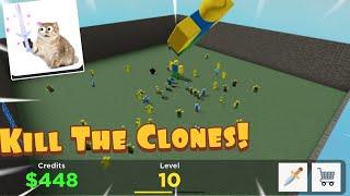 Roblox- "Kill The Clones!" New BIG Game Experimental Game!!!