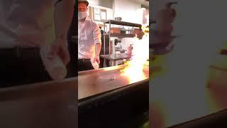 Enjoy the Hibachi Fire!