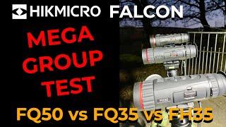 HikMicro Falcon Mega Group Test - FQ50 PRO vs FQ35 PRO vs FH35