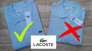 How to spot a fake Lacoste Polo Shirt | Real vs Fake | Mens Polo Shirts