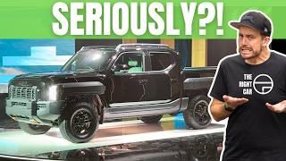 2025 Kia Tasman ute revealed - New dual cab pickup truck!