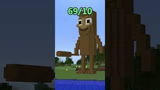Minecraft: Complete the ITALIAN BRAIN ROT builds!  #Shorts