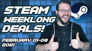 STEAM Weeklong Deals - 5 AWESOME Games You Must Try! - February 01-08