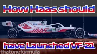 How Haas should have Launched VF-21 | ThatOneFormula's F1 Memes |