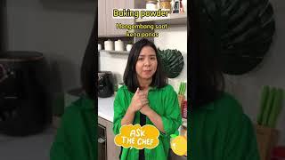 BEDA BAKING SODA DENGAN BAKING POWDER? | Ask The Chef