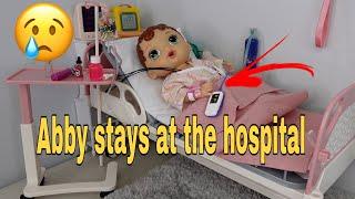 Baby Alive Abby goes to Hospital in an Ambulance