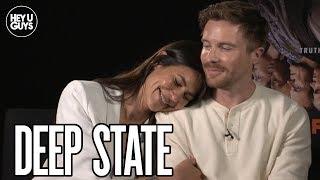 Joe Dempsie & Karima McAdams on Deep State Season 2