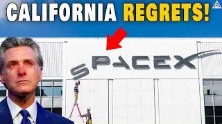 What SpaceX Just Did in Texas Shocked Cali's gov...