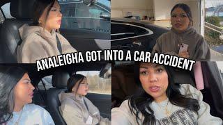 Analeigha Got Into A Car Accident