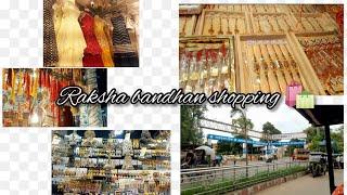 Raksha bandhan shopping  !Vlogging miss! #rakshabandhanshopping