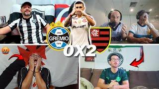 REAÇÕES DOS RIVAIS REVOLTADOS VARMENGO- GRÊMIO 0X2 FLAMENGO-BRASILEIRÃO 2025- VAMOS RIR KKKK