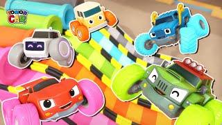 Learn Color names! | The Tomoncar wheel has been change color! nursery rhyme Tomoncar World