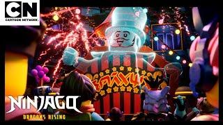 Kaos til karneval | LEGO NINJAGO |  Dansk Cartoon Network