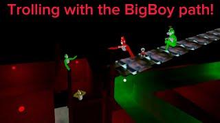 Trolling with the BigBoy path in Big Scary￼!