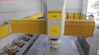 Lucidatrice montotesta CNC per grandi Lastre - Gmm Astro 300