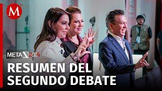 Así fue el segundo debate Jalisco 2024 entre descalificaciones y ataques