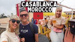 Our Shocking First Impressions of MOROCCO! Intense 24 Hours in CASABLANCA!