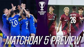 Preview: Matchday Five | AFC Champions League Elite™