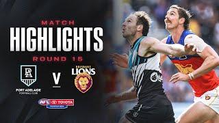 Port Adelaide v Brisbane Highlights | Round 15, 2024 | AFL