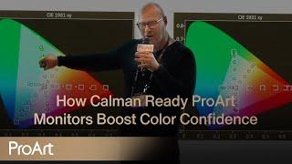 How Calman Ready ProArt Monitors Boost Color Confidence - ProArt Masters' Talks | ASUS