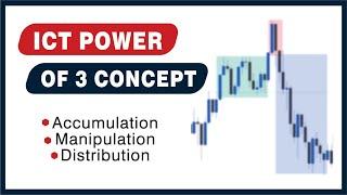 ICT POWER OF 3 TRADING STRATEGY | ICT CONCEPTS