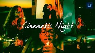Cinematic Night - Lightroom Mobile Tutorial | Film Preset Lightroom | Analog Film | Cinematic Preset