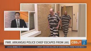 Former police chief sentenced for rape, murder escapes from prison