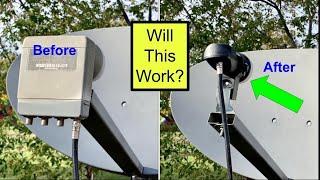 Installing a Replacement LNB on a Satellite Dish for Satellite TV