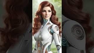 Futuristic Female Robot – Groundbreaking AI Art