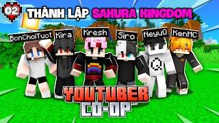 Minecraft Youtuber Co-op 1.21 Tập 2: Kresh Gia Nhập SAKURA KINGDOM !!