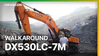 Doosan New DX530LC-7M Walkaround (EN)