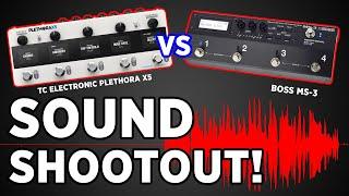 TC Electronic Plethora VS Boss MS-3 | Sound Shootout
