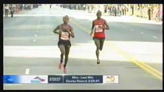 R.I.P. SAMMY WANJIRU - 2010 CHICAGO MARATHON  - his LAST marathon