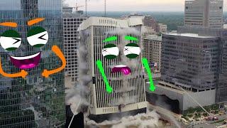 Extremely Dangerous Building Demolition Compilation - Doodles Buildings Destruction | Doodles Life