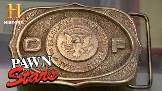 Pawn Stars: Gerald Ford Belt Buckles (Season 5) | History