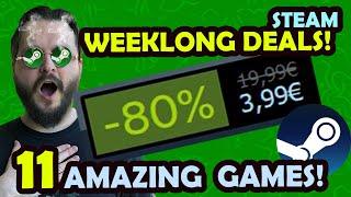 Steam WeekLong Deals! - 11 Awesome Games!