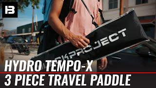 Hydro TempoX - The Best 3-Piece Travel SUP Paddle for Touring and Fitness