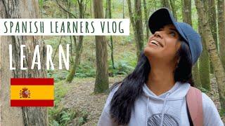 I went on a hike |  SPANISH VLOG for Spanish Learners (w/ subtitles)